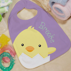 Personalized Baby Easter Bib