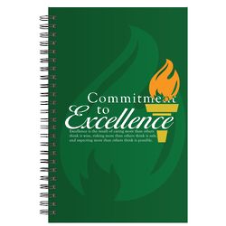 Commitment to Excellence Spiral Notebook