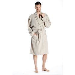 Pure Cashmere Men's Short Robe