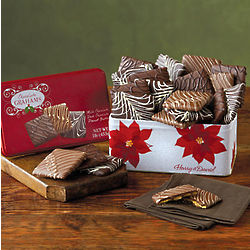 Chocolate-Covered Graham Crackers Gift Box
