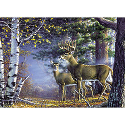 The Cold Snap Woodland Scene Puzzle