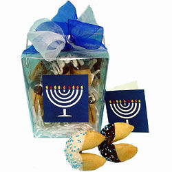 Hanukkah Take-Out Pail of Fortune Cookies