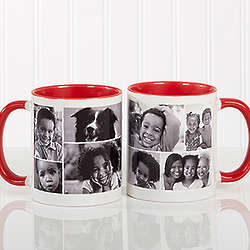 Photo Collage Personalized Coffee Mug