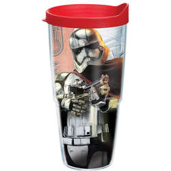 Star Wars The Force Awakens Captain Phasma Tumbler with Lid
