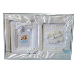 Baby Frame & Album Gift Set