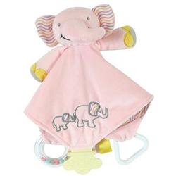 Baby Girl's Elephant Chewby Toy and Blankie