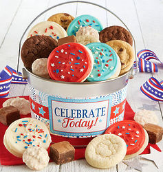 Celebrate Cookies and Treats Gift Pail