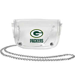 Green Bay Packers Clear Waist Pack and Crossbody Purse