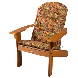 Adirondack Chair Cushion with Renaissance Paisley Print