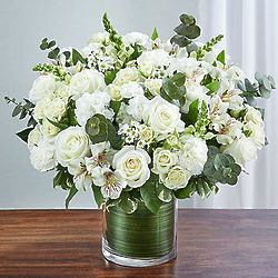 Cherished Memories All White Large Bouquet