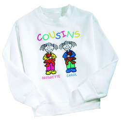 Cousins Sweatshirt for Kids