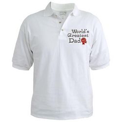 World's Greatest Dad Ribbon T-Shirt