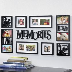9-Piece Memories Picture Frame Gift Set