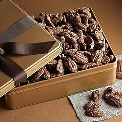 Whiskey Sugared Pecans in 20 Oz Gift Tin