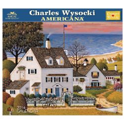 Charles Wysocki Americana Wall Calendar - FindGift.com