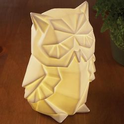 Lighted Porcelain Origami Owl