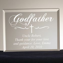 Godfather Personalized Acrylic Plaque