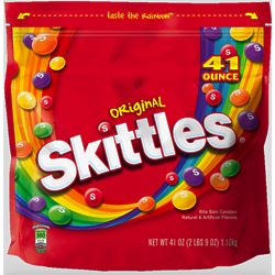41 Ounces of Original Skittles in Bulk Bag