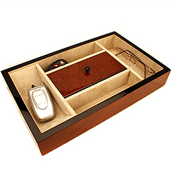 Deluxe Men's Dresser Valet - FindGift.com