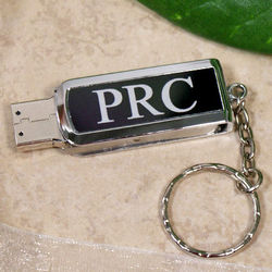 Engraved USB Flash Drive Keychain