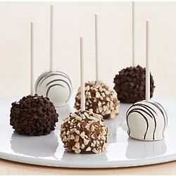 Fancy Chocolate Chip Covered Chocolate Brownie Pops