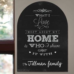Personalized Home Wall Sign