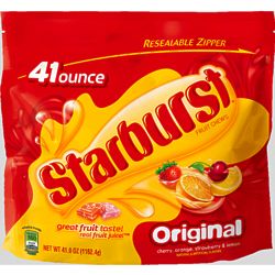 41 Ounces of Original Starburst in Bulk Bag
