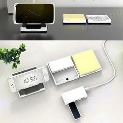 iPhone Docking Station with USB Hub and Card Reader