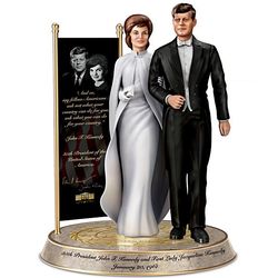 John & Jacqueline Kennedy Inaugural Tribute Sculpture