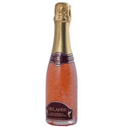 Small Golden Bubbles Sparkling Wine with 24 Karat Edible Gold