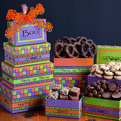 Halloween Rocky Mountain Chocolate Factory Gift Tower