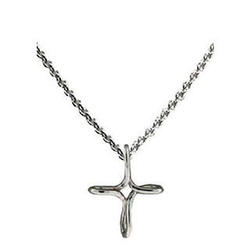 Sterling Silver Infinity Cross