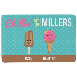 Personalized Summer Chill Popsicle Design Doormat