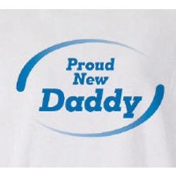 Proud New Dad Personalized T-shirt