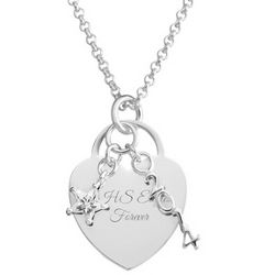 2014 Graduation Necklace with Cubic Zirconia Star
