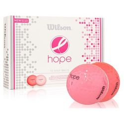 Hope Hot Pink Personalized Golf Balls