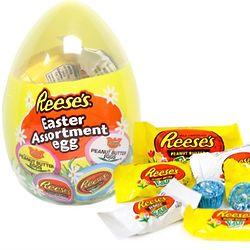 Reese's Large 6" Easter Egg with Candy Assortment