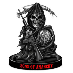 Riding with the Reapder Sons of Anarchy Sculpture