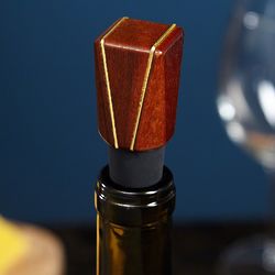 Goldsmith Acacia Wood Wine Stopper