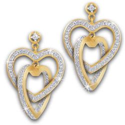 Together Forever Diamond Earrings