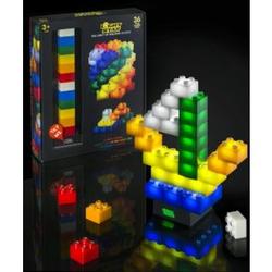 Light Stax Building Toy with Base and 36 Bricks