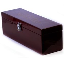 Personalized Single Bottle Wine Presentation Box with Tools