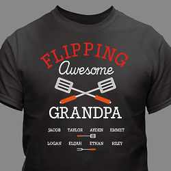 Personalized Flipping Awesome T-Shirt