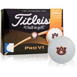 Auburn Tigers Personalized Pro V1 Golf Balls