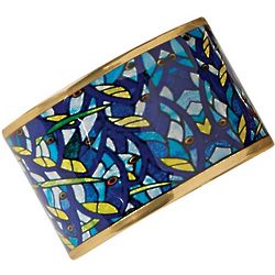 Stained Glass Design Cuff Bracelet