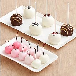 10 Ombre Cherries and 6 Assorted Cake Pops