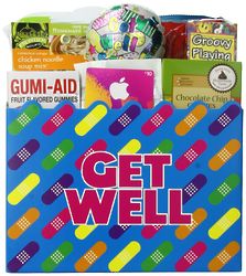 Humor and Tunes Get Well Gift Basket for Teens