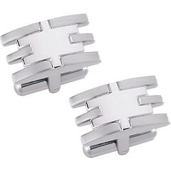 Trek Collection Stainless Steel Cufflinks
