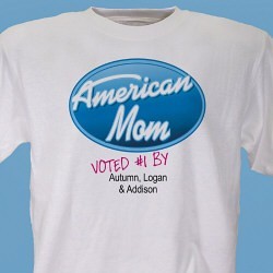 American Mom Personalized T-Shirt