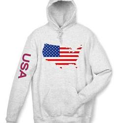 USA Graphic Hooded Sweatshirt